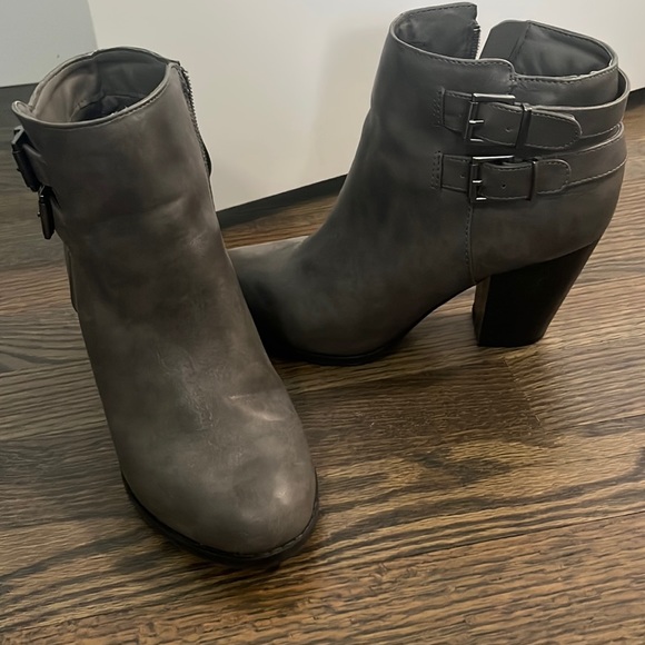 Gray Booties - Picture 1 of 1